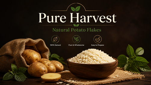 Pure Harvest – Natural Potato Flakes